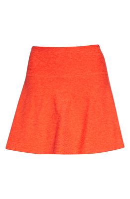 Beyond Yoga Tie Breaker Circle Skirt in Redflower-Scarlet