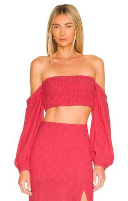 House of Harlow 1960 x REVOLVE Dienna Top in Fuchsia
