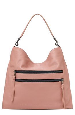 Botkier Large Chelsea Leather Hobo in Rose