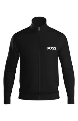 BOSS Men's Ease Track Jacket in Black