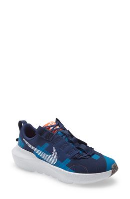 Nike Crater Impact Sneaker in Navy/White/Orange/Blue