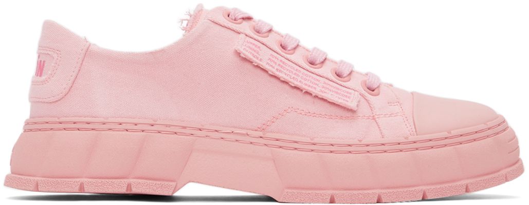 Virón Pink Recycled Canvas 1968 Sneakers