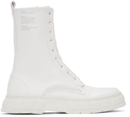 Virón White Apple Leather 1992Z Boots