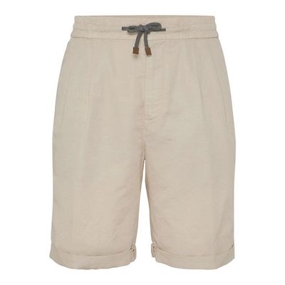 Gabardine Bermuda shorts