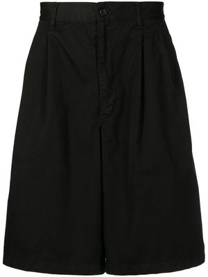 Comme Des Garçons Shirt knee-length tailored shorts - Black