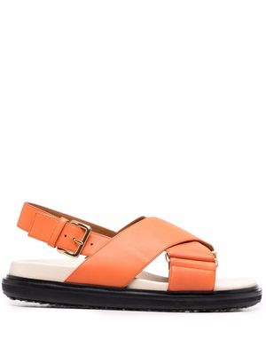 Marni Fussbett sandals - Orange