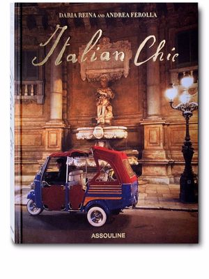 Assouline Italian Chic coffee table book - Brown