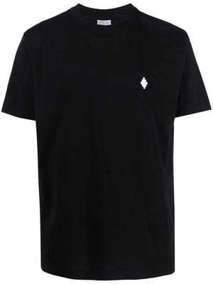 Marcelo Burlon County of Milan logo-embroidered T-shirt - Black