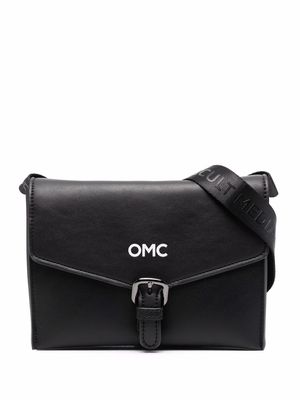 Omc embossed logo crossbody bag - Black