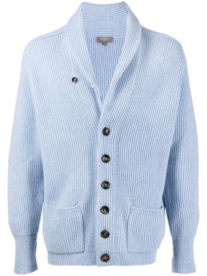 N.Peal The Kensington cashmere cardigan - Blue