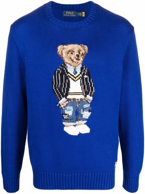 Polo Ralph Lauren teddy-knit jumper - Blue