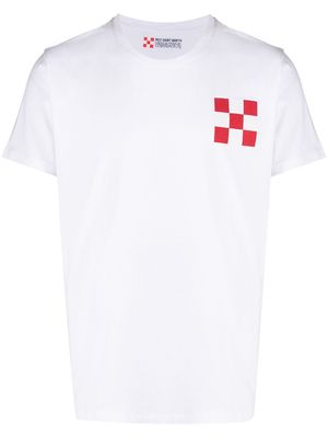 MC2 Saint Barth logo crew-neck T-shirt - White