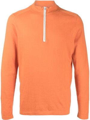 N.Peal zip detail jumper - Orange