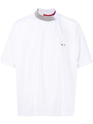 Kolor deconstructed neckline T-shirt - White