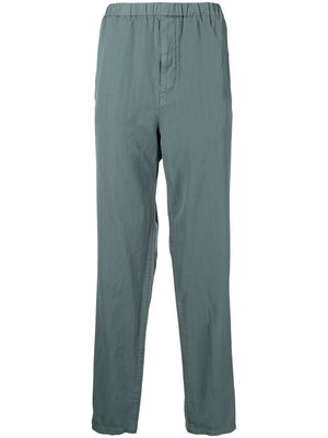 UNDERCOVER elasticated-waist straight-leg trousers - Green