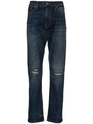 Polo Ralph Lauren Sullivan distressed straight leg jeans - Blue