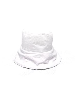 Philosophy Di Lorenzo Serafini tulle net bucket hat - White