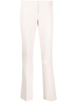 Blumarine low-rise bootcut trousers - Neutrals