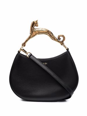 LANVIN embellished-handle tote bag - Black