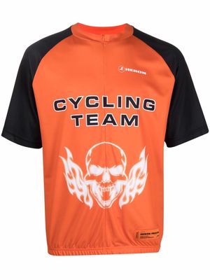Heron Preston dry fit cycling top - Orange