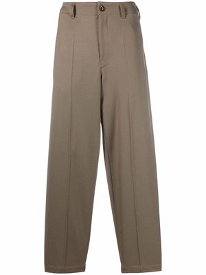 Lemaire tapered tailored trousers - Neutrals