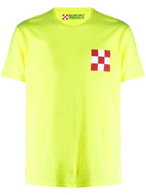 MC2 Saint Barth graphic-print cotton T-shirt - Yellow