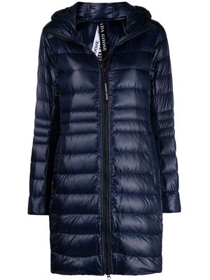 Canada Goose Cyprus hooded coat - Blue