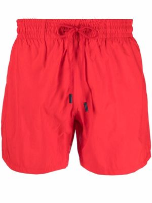 ETRO drawstring-waist swim shorts - Red