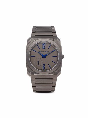 Bvlgari Pre-Owned pre-owned Octo Finissimo 40mm - Grey