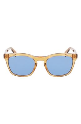 Lanvin 54mm Rectangular Sunglasses in Caramel