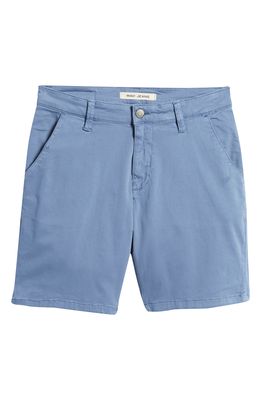 Mavi Jeans Noah Stretch Flat Front Shorts in Blue Horizon Twill