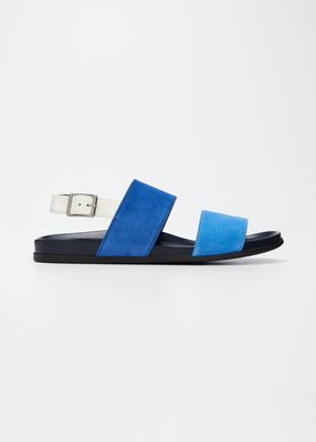 Men's Jesolo Suede-Leather Sandals