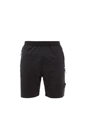 Stone Island - Ghost Cotton-blend Jersey Shorts - Mens - Black