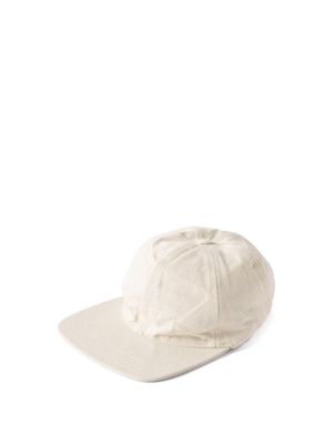 Jil Sander - Cotton-blend Canvas Baseball Cap - Mens - Cream