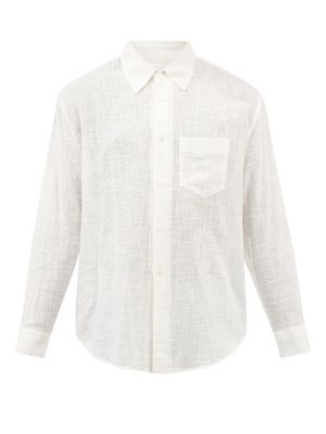 Our Legacy - Coco Cotton-voile Shirt - Mens - White