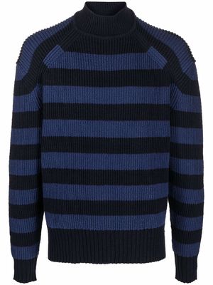 Jacquemus La maille Rayures ribbed jumper - Black