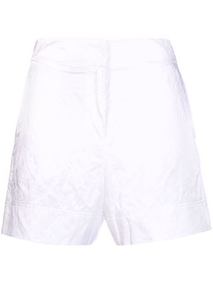 SHIATZY CHEN high waisted shorts - White
