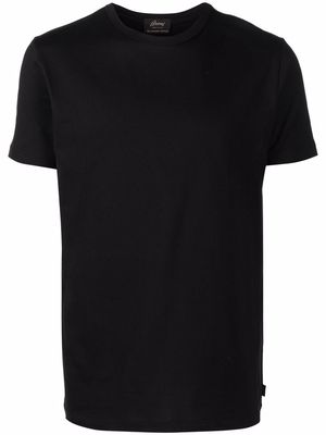 Brioni short-sleeve cotton T-shirt - Black