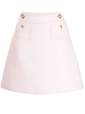 Giambattista Valli two-pockets mini skirt - Pink