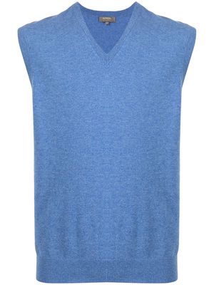 N.Peal The Westminster organic-cashmere pullover - Blue