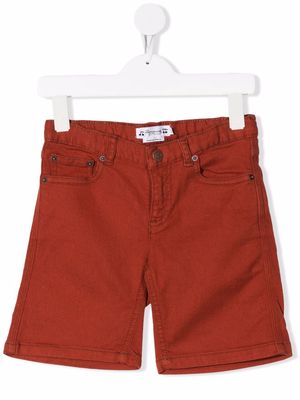 Bonpoint above-knee straight shorts - Brown