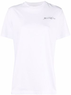 Sporty & Rich Health Club logo-print T-shirt - White