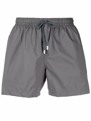 Fedeli flap-pocket drawstring-waist swim shorts - Grey