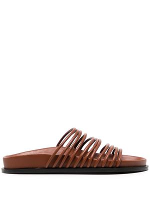A.EMERY Fallon leather sandals - Brown
