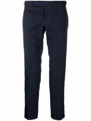 Thom Browne slim-fit cropped trousers - Blue