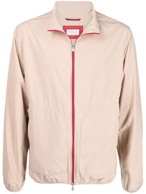 Brunello Cucinelli zipped harrington jacket - Brown