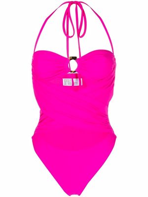 Giuseppe Di Morabito cut out-detail swimsuit - Pink