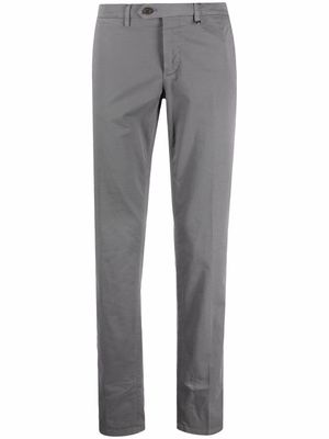 Canali slim-cut chino trousers - Grey