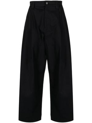 SONGZIO pleat-detail loose-fit trousers - Black