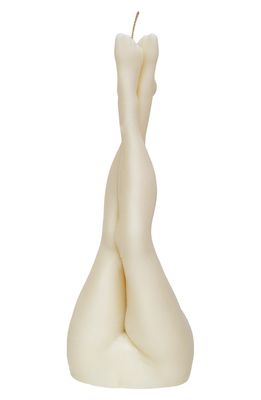 CAIYU CANDLE Les Jambes Candle in White